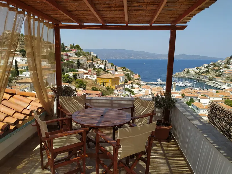 Aqua Vista Hydra - Apartment with Rooftop Terrace and Harbour Views – 3