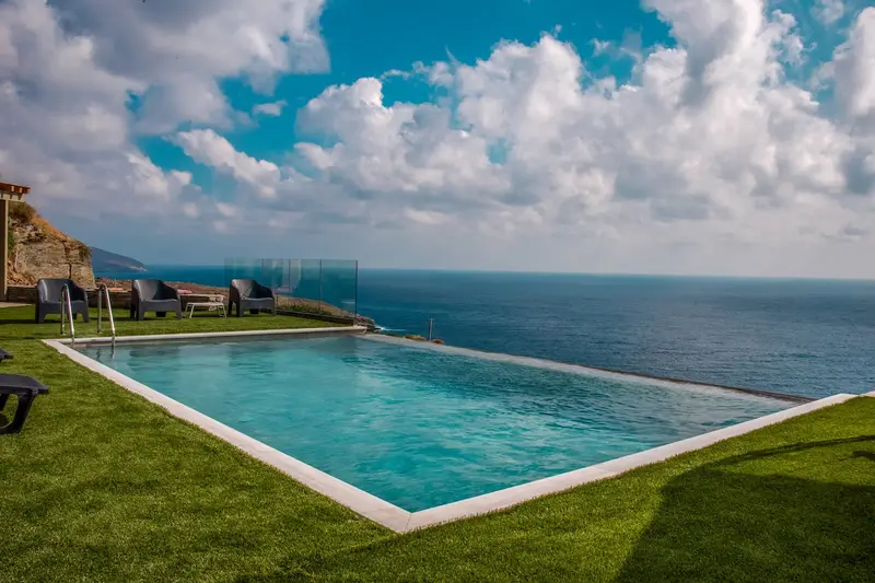 Aqua Vista Andros - Villa with Heated Infinity Pool in Syneti – 2