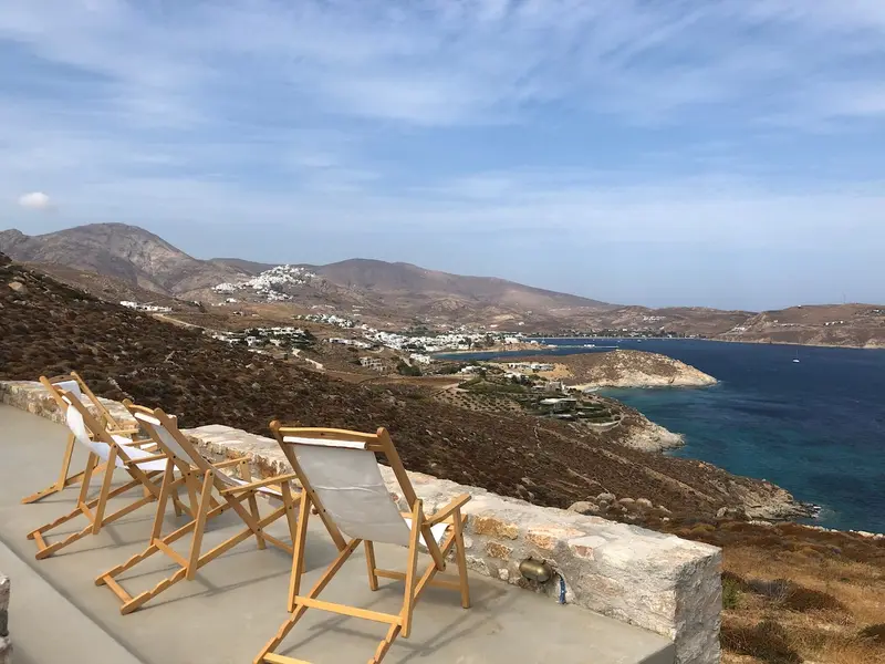 Aqua Vista Serifos - Stone Villa with Saltwater Pool near Livadi – 3