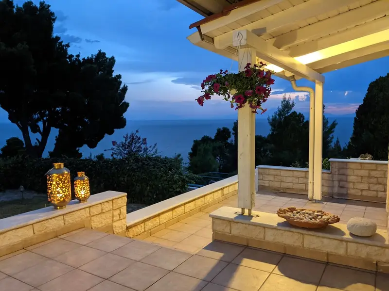 Aqua Vista Kassandra - Casă în Pădure de Pini cu Lift spre Plajă în Siviri – 3