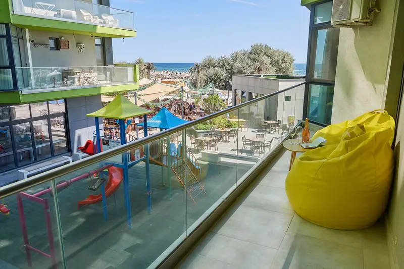 Apartament El Capitan - Spa n Pool Beach Resort, vedere la mare, 2 camere, Alezzi Beach Resort