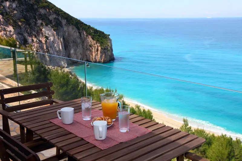 Aqua Vista Lefkada - Stone Villa with Private Pool by Mylos Beach – 2