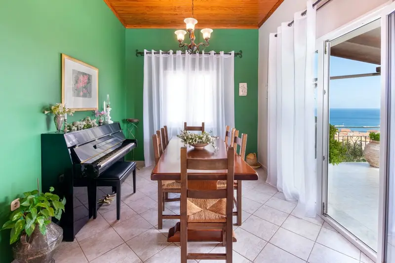 Aqua Vista Paxos - Casă pe Deal cu Cadă cu Hidromasaj și Vedere spre Port deasupra Gaios – 8