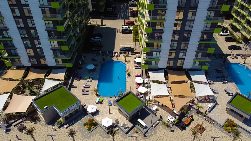 Glamour Sea view Family Apartment 26 - Spa n Pools Resort, Alezzi Beach Resort