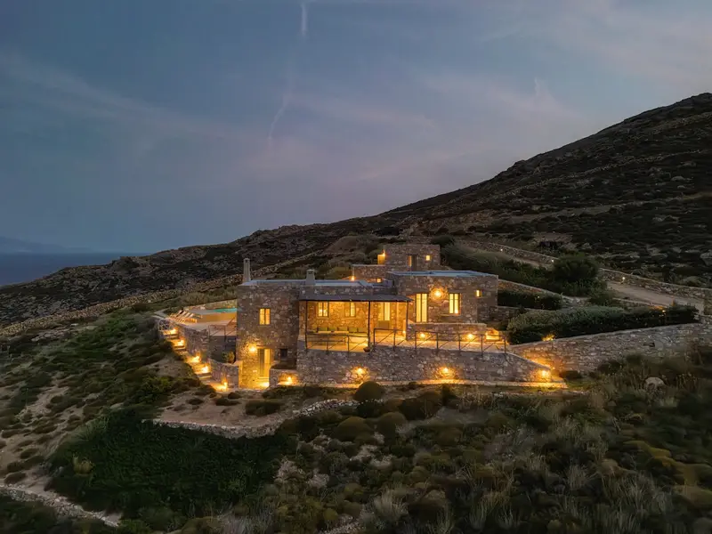 Aqua Vista Serifos - Stone Villa with Saltwater Pool near Livadi – 4