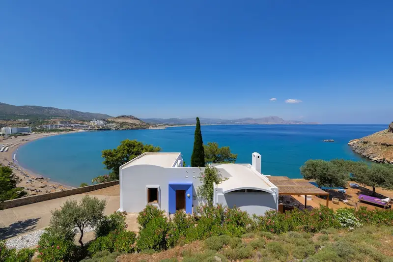 Aqua Vista Rhodes - Hilltop Villa with Infinity Pool above Vlicha Bay – 8