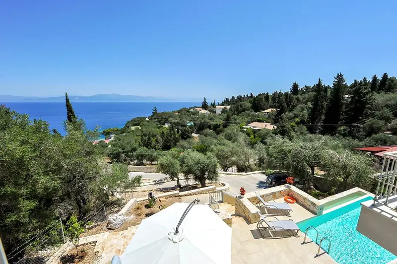 Aqua Vista Paxos - Vilă cu Piscină Infinity și Vedere la Mare în Gaios – 4