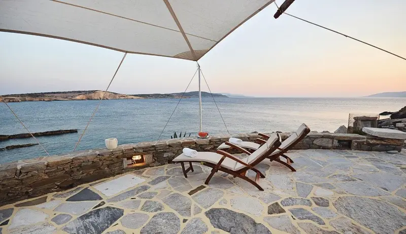 Aqua Vista Koufonisia - Moară de Vânt Istorică cu Vedere la Mare pe Pano Koufonisi – 3
