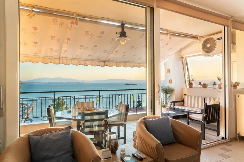 Aqua Vista Salonic - Apartament cu Vedere spre Portul de Agrement în Kalamaria – 3