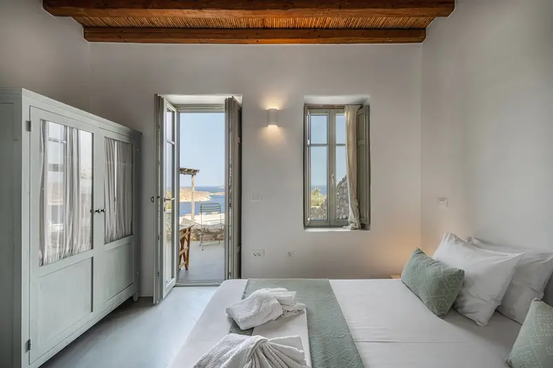 Aqua Vista Serifos - Stone Villa with Saltwater Pool near Livadi – 11