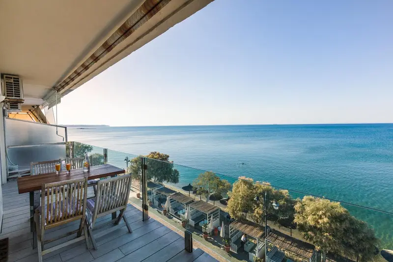 Aqua Vista Salonic - Apartament pe Plajă cu Vedere la Mare de 180° în Peraia – 5