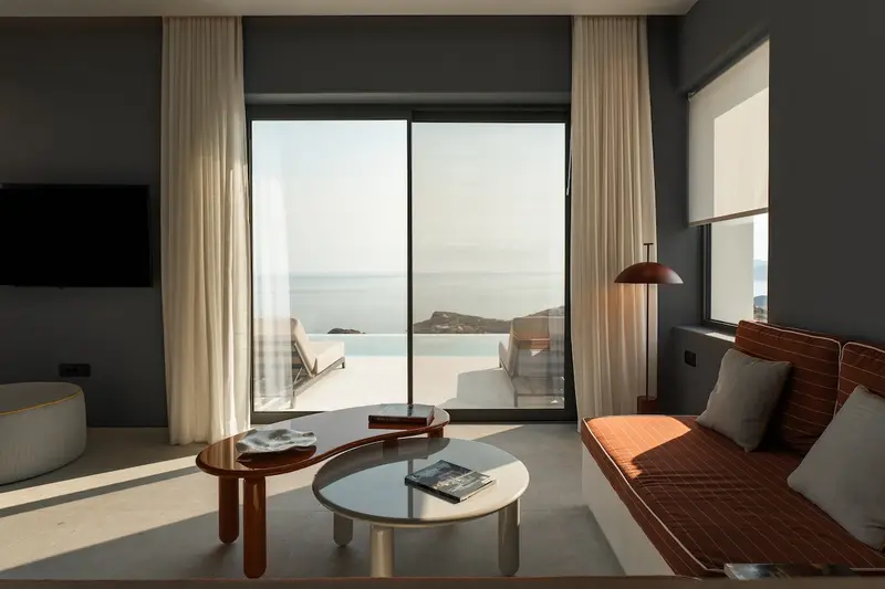 Aqua Vista Ios - Vilă cu Piscină Privată și Cadă cu Hidromasaj lângă Chora – 4