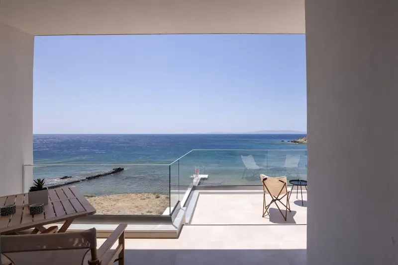Aqua Vista Tinos - Apartament pe Malul Mării cu Balcon cu Vedere la Mare lângă Chora – 6
