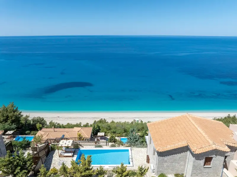 Aqua Vista Lefkada - Stone Villa with Private Pool by Mylos Beach – 4
