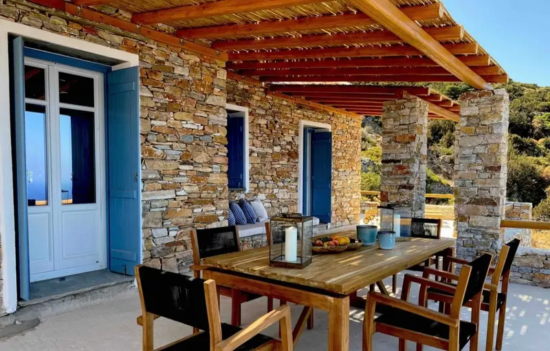 Aqua Vista Sifnos - Vilă din Piatră cu Terase cu Vedere la Mare în Artemonas – 3