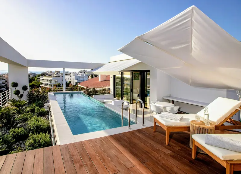 Aqua Vista Voula - Penthouse cu Piscină Privată din Sticlă – 5