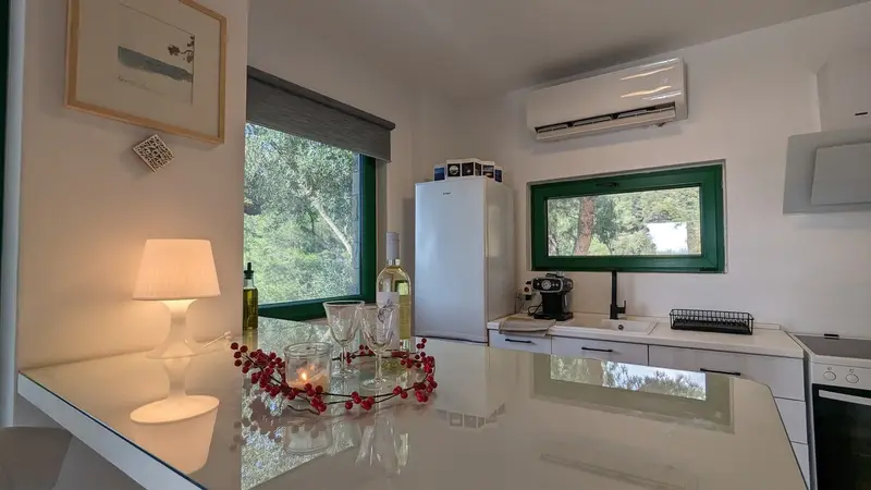 Aqua Vista Sithonia - Casă din Piatră într-o Livadă de Măslini lângă Plaja Elia – 6