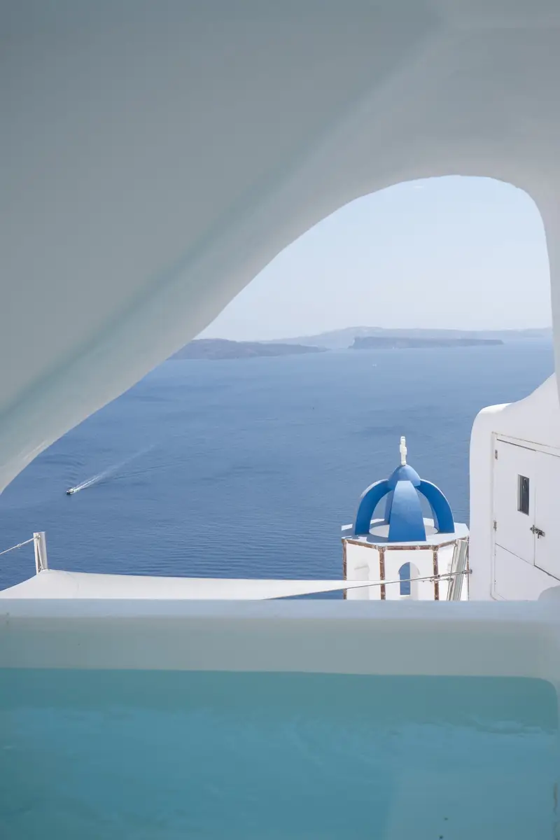 Aqua Vista Santorini - Suită-Peșteră în Oia cu Piscină Privată – 9