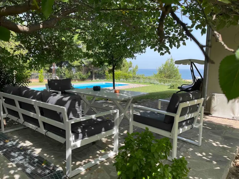 Aqua Vista Thessaloniki - Hillside Villa with Pool and Bay Views – 4