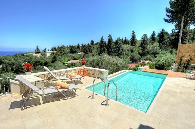 Aqua Vista Paxos - Vilă cu Piscină Infinity și Vedere la Mare în Gaios – 3