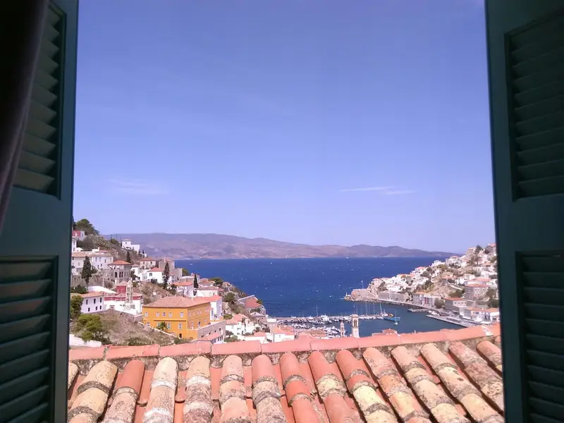 Aqua Vista Hydra - Apartment with Rooftop Terrace and Harbour Views – 5