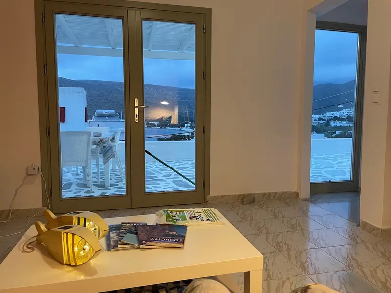 Aqua Vista Amorgos - Casă din Piatră cu Verandă cu Vedere la Mare în Katapola – 4
