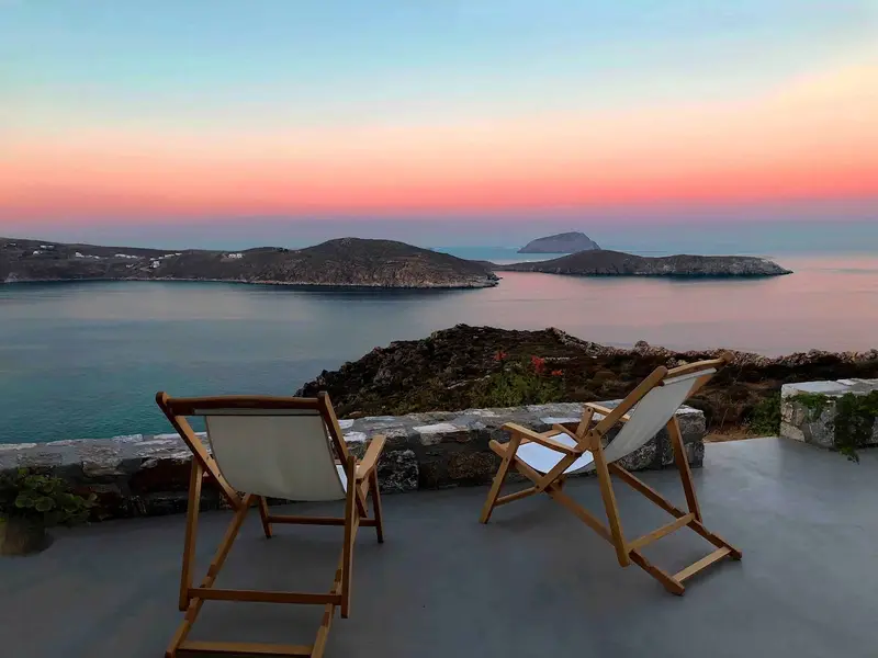 Aqua Vista Serifos - Stone Villa with Saltwater Pool near Livadi – 2