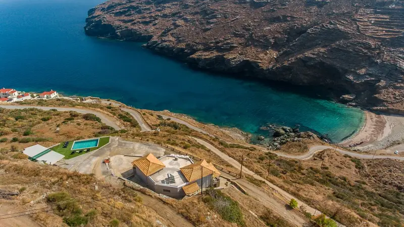Aqua Vista Andros - Villa with Heated Infinity Pool in Syneti – 7