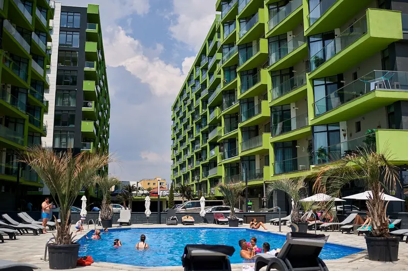 Apartament El Capitan - Spa n Pool Beach Resort, vedere la mare, 2 camere – 48