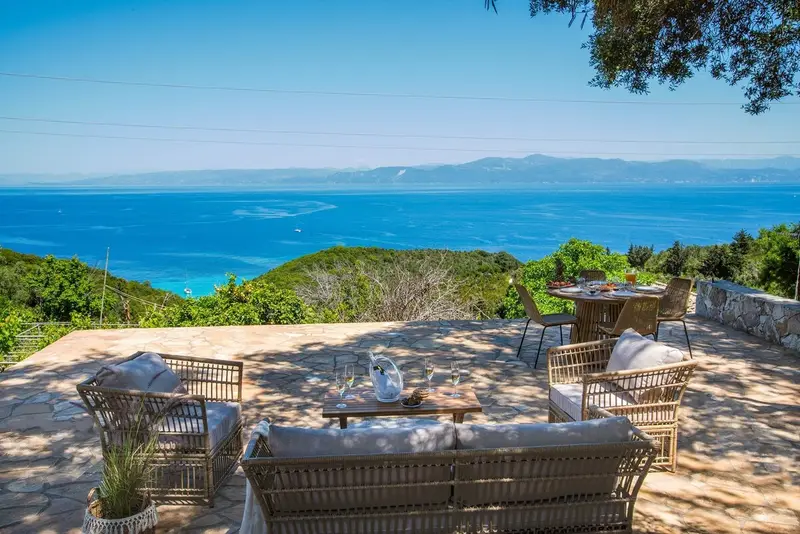 Aqua Vista Antipaxos - Stone Villa with Private Pool and Ionian Sea Views – 6