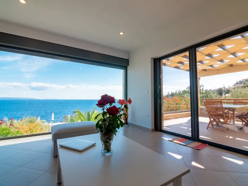 Aqua Vista Peloponez - Vilă din Piatră cu Piscină Infinity în Sampatiki – 5