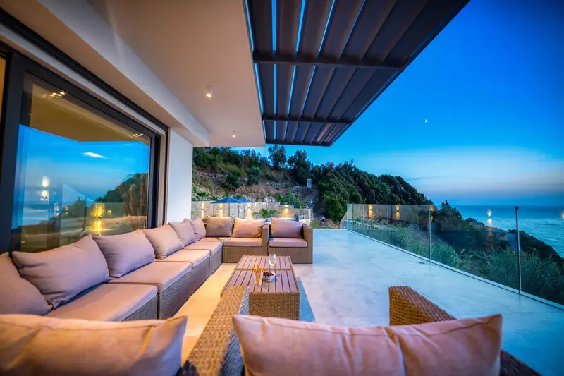 Aqua Vista Corfu - Vilă pe Malul Mării cu Piscină Infinity în Paramonas – 6