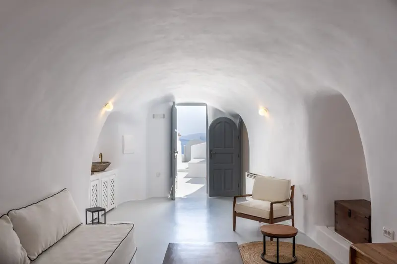 Aqua Vista Santorini - Suită-Peșteră în Oia cu Piscină Privată – 12