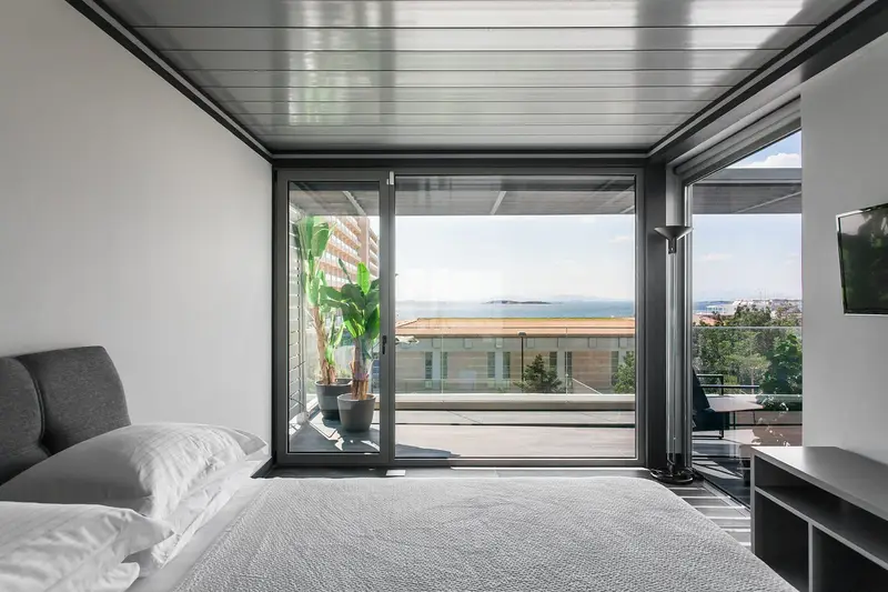 Aqua Vista Vouliagmeni - Penthouse with Balcony – 8