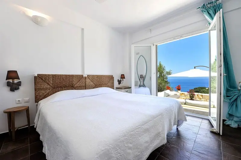 Aqua Vista Paxos - Vilă cu Piscină Infinity și Vedere la Mare în Gaios – 11