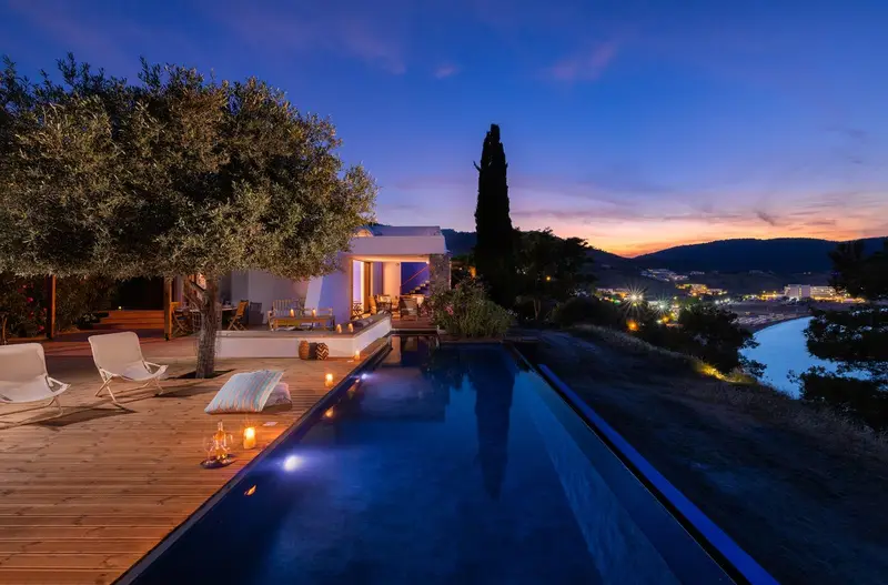Aqua Vista Rhodes - Hilltop Villa with Infinity Pool above Vlicha Bay – 2