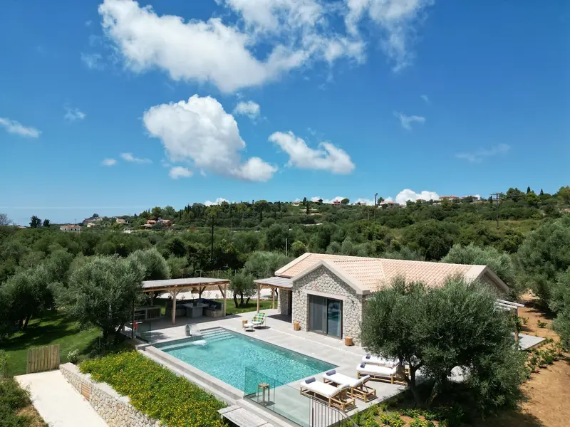 Aqua Vista Kefalonia - Casă din Piatră cu Piscină Infinity cu Vedere la Mare – 9