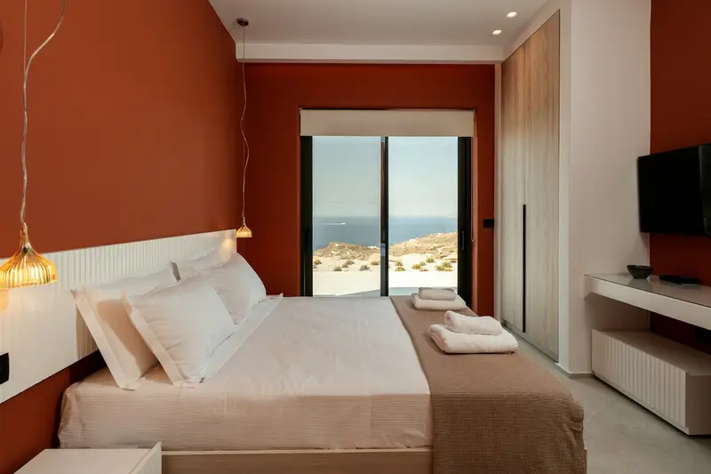 Aqua Vista Ios - Vilă cu Piscină Privată și Cadă cu Hidromasaj lângă Chora – 8