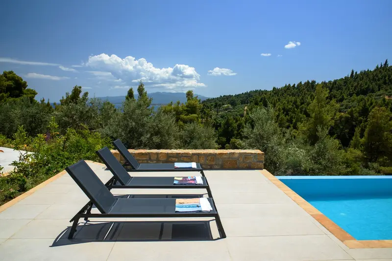 Aqua Vista Sithonia - Stone Villa with Infinity Pool by Mavrolitharo Beach – 2