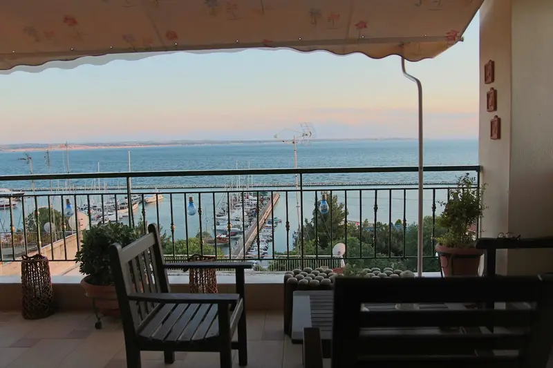 Aqua Vista Salonic - Apartament cu Vedere spre Portul de Agrement în Kalamaria – 8