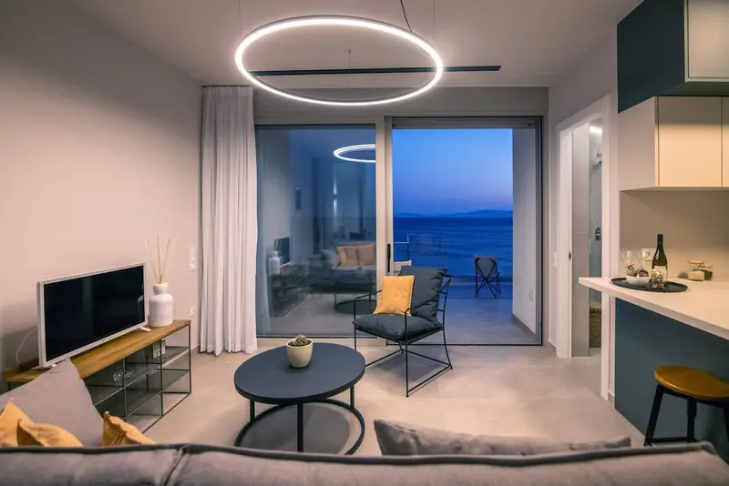 Aqua Vista Tinos - Apartament pe Malul Mării cu Balcon cu Vedere la Mare lângă Chora – 9