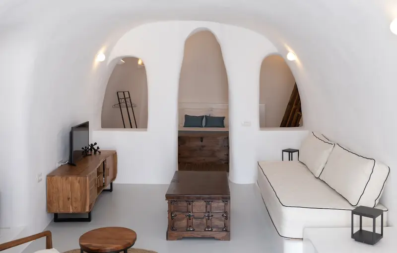 Aqua Vista Santorini - Suită-Peșteră în Oia cu Piscină Privată – 3