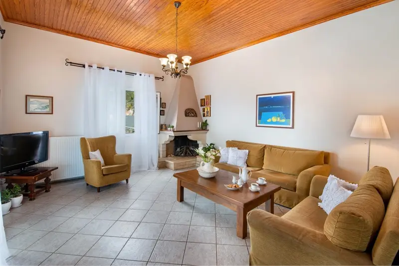 Aqua Vista Paxos - Casă pe Deal cu Cadă cu Hidromasaj și Vedere spre Port deasupra Gaios – 7