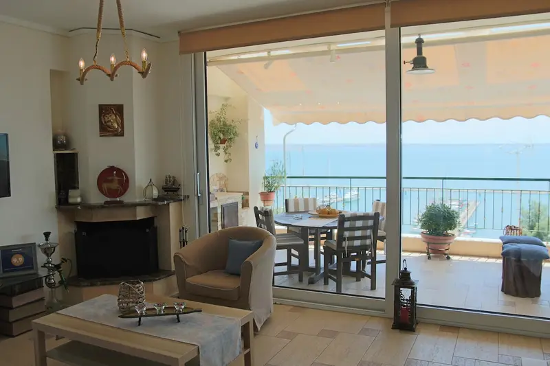 Aqua Vista Salonic - Apartament cu Vedere spre Portul de Agrement în Kalamaria – 5