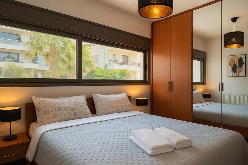 Aqua Vista Saronida Top-Floor 2BR Sea View – 4