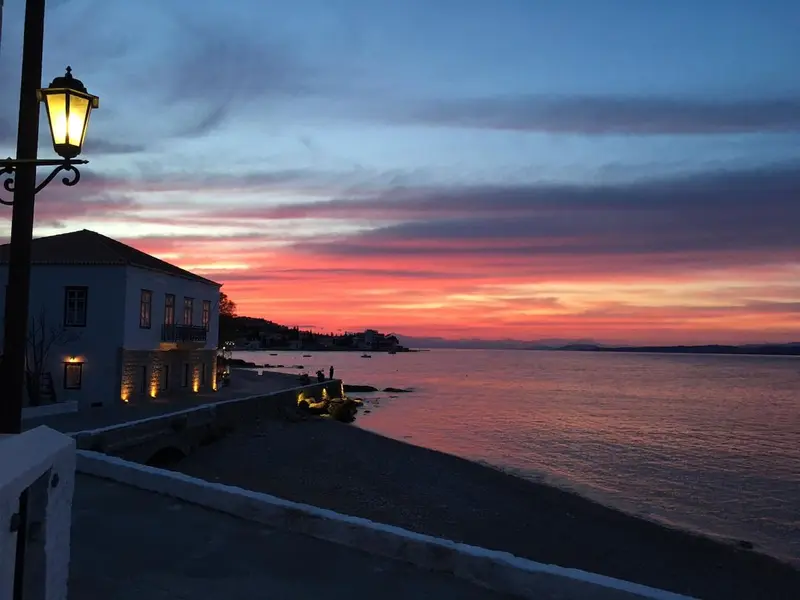 Aqua Vista Spetses - Vilă pe Malul Mării cu Vedere la Mare și la Apus – 12