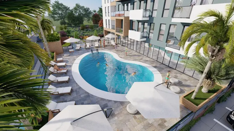 Blue wave Studio in Nord10 - pool n playground, Nord10 by Alezzi