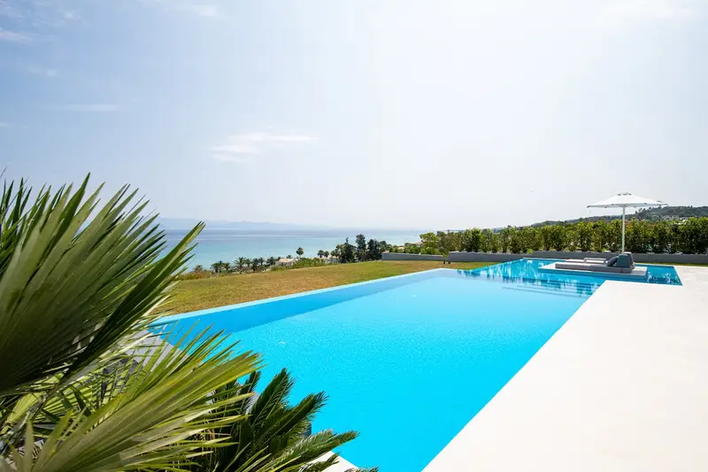 Aqua Vista Kassandra - Vilă pe Vârful Dealului cu Piscină Infinity deasupra Plajei Chanioti – 7