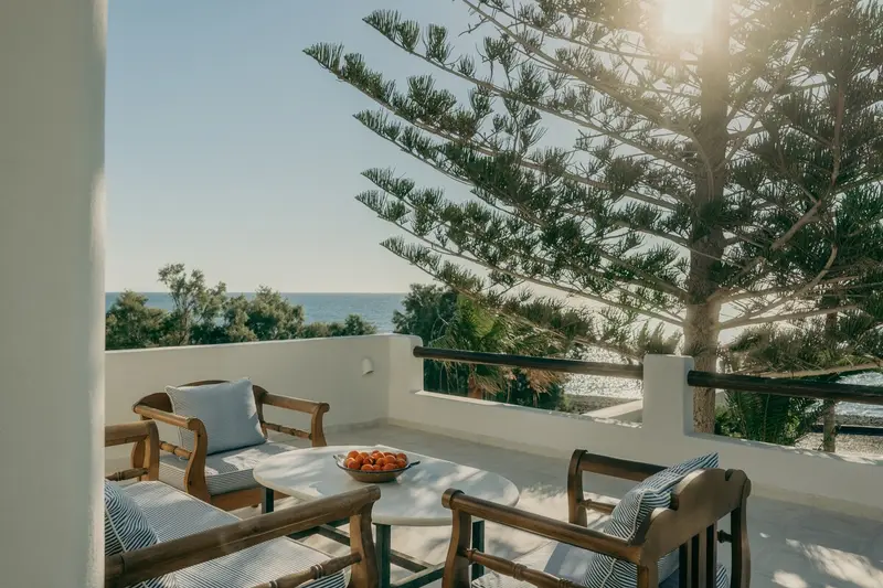 Aqua Vista Santorini - Casă de Familie pe Malul Mării cu Piscină – 5