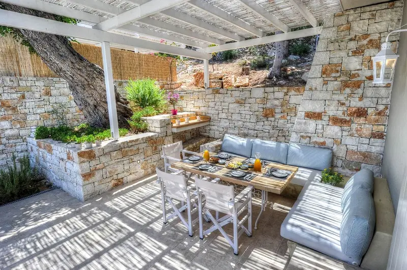 Aqua Vista Paxos - Vilă cu Piscină Infinity și Vedere la Mare în Gaios – 7